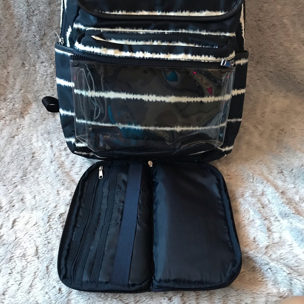 Flap Backpack w/ Vinyl Front Pocket - Picture 6 of 10